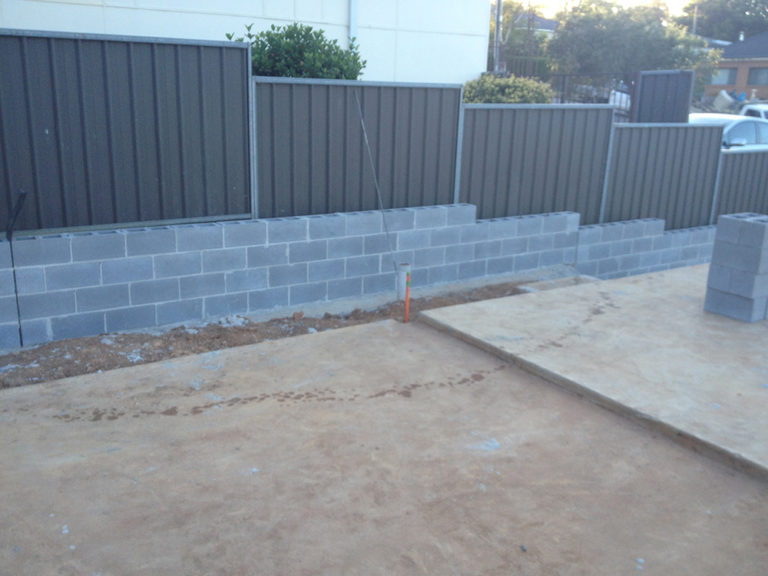 Besser Block Retaining Walls